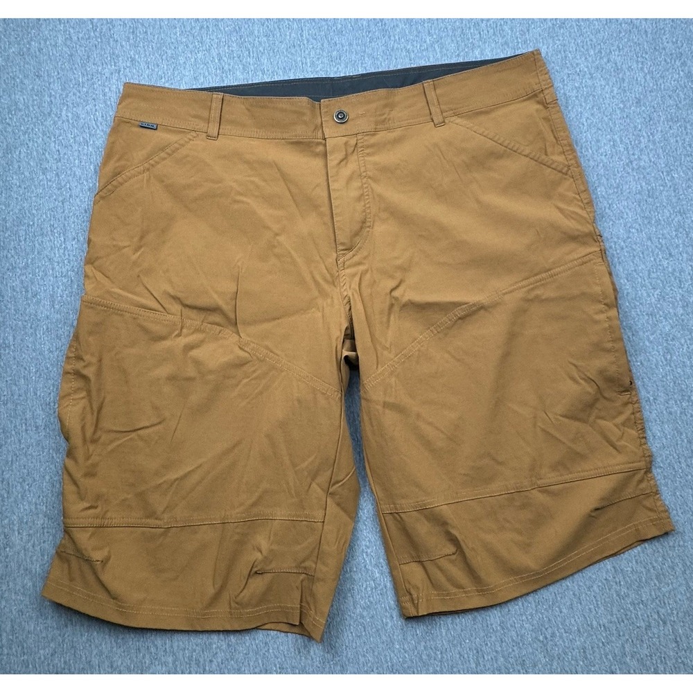 Kuhl Renegade Utility Hiking Trekking Shorts Multiple Pockets Mens Sz 42 Khaki